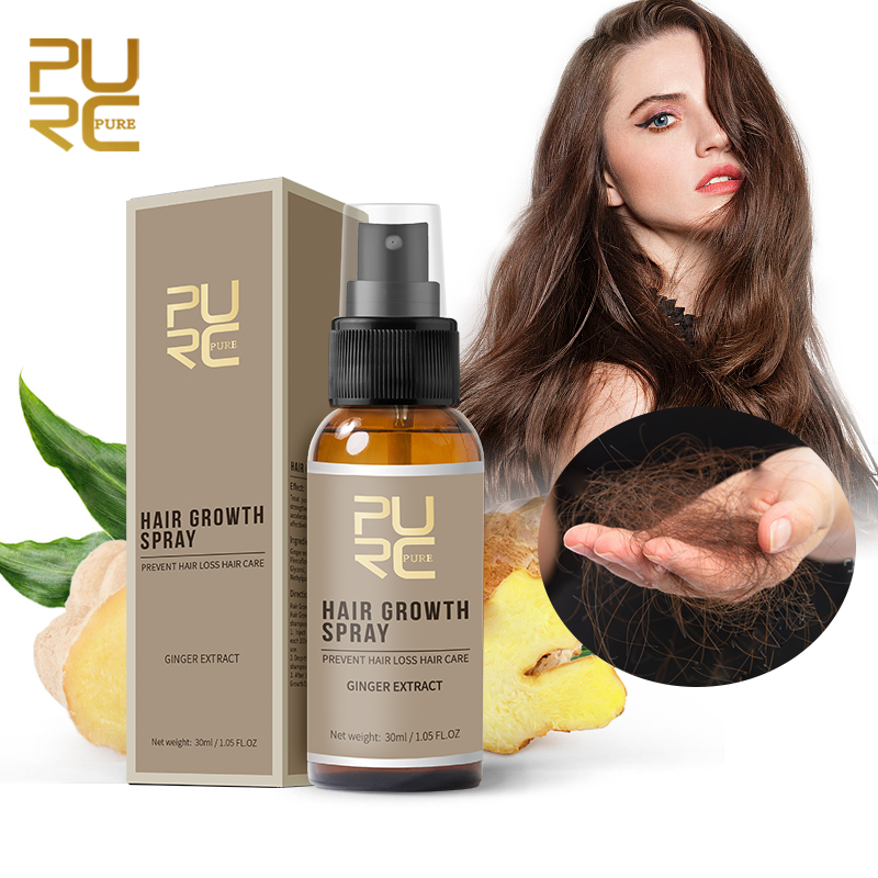 Hair Care Lotion - PURC Ginger Hair Spray Root Strengthening