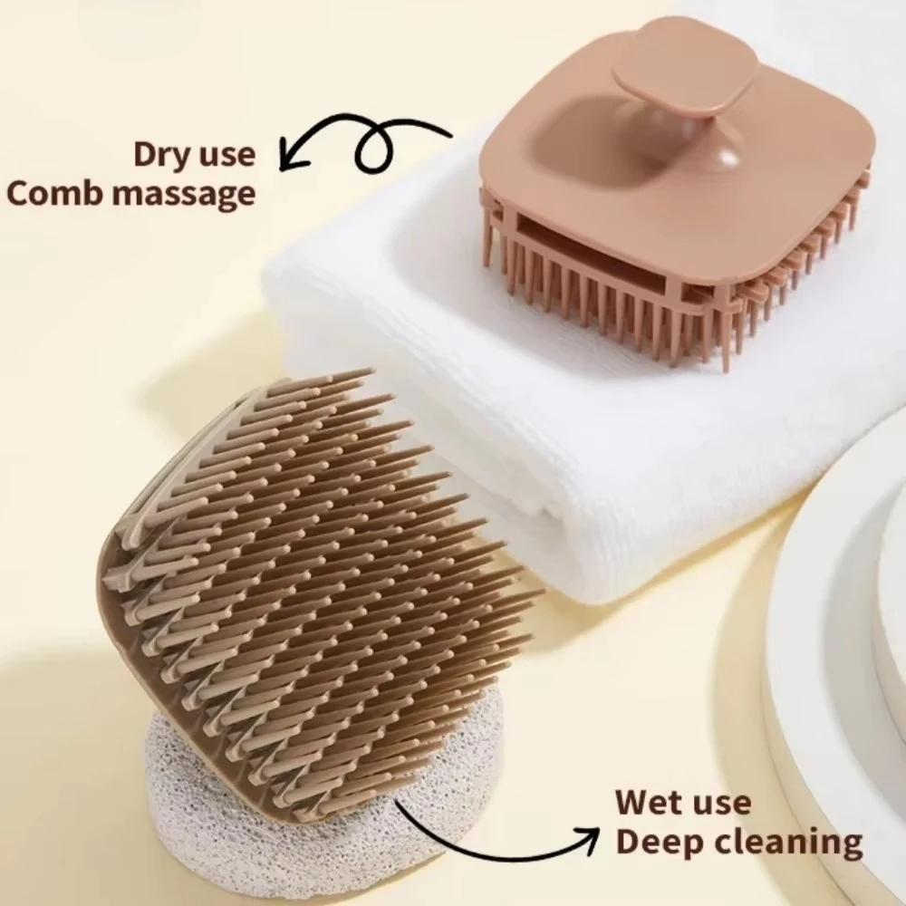 Soft Silicone Scalp Massager S - đánh giá và giá Hair Care Dandruff