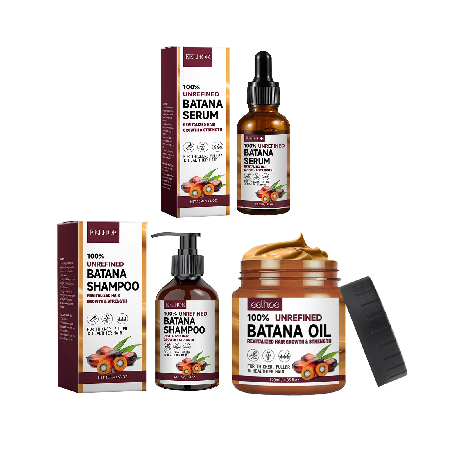 EELHOE Natural Batana Oil Deep - đánh giá và giá Hair Care Products