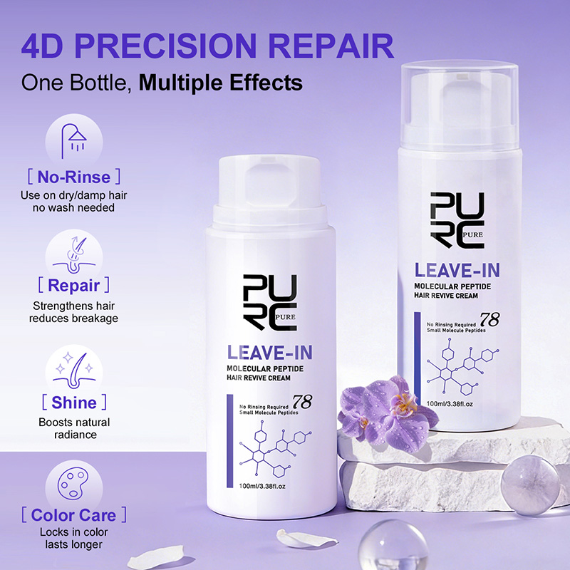 PURC Leave-In Keratin Hair Cre - đánh giá và giá Hair Care Lotion